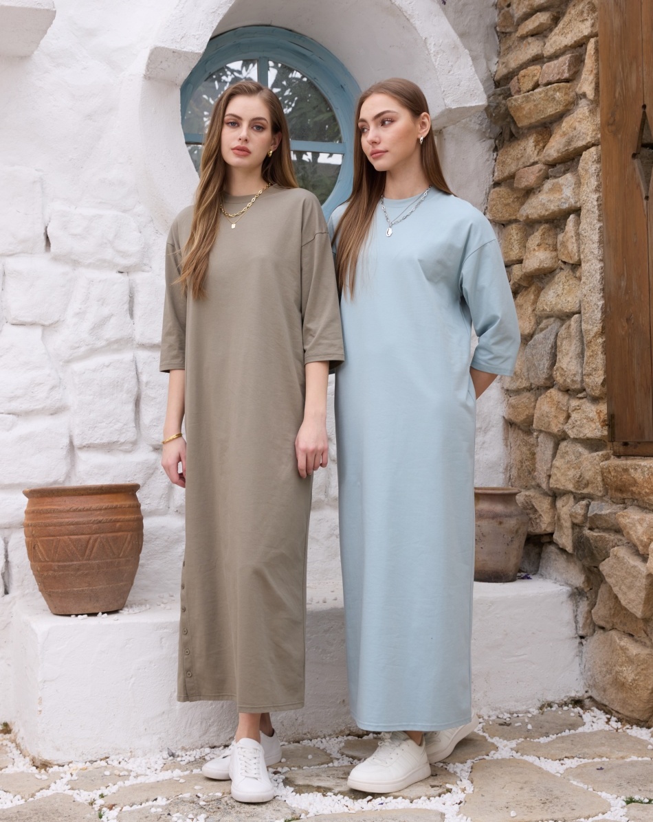 AS SS26 oversize loose T-shirt - Linen Dress Wrap のレビューと価格