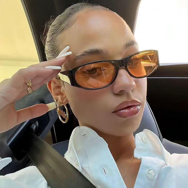 Small Oval Sunglasses Women Me - Sunglasses Cat Eye のレビューと価格