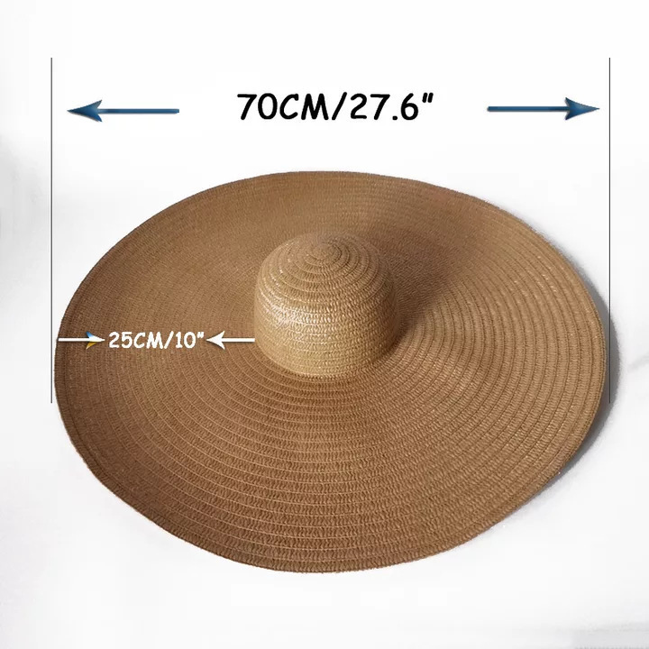 Oversized Beach Straw Hats for - Hat Floppy Wide のレビューと価格