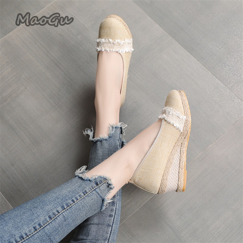 Women's Espadrille Wedges Shoe - Wedge Espadrille Women のレビューと価格