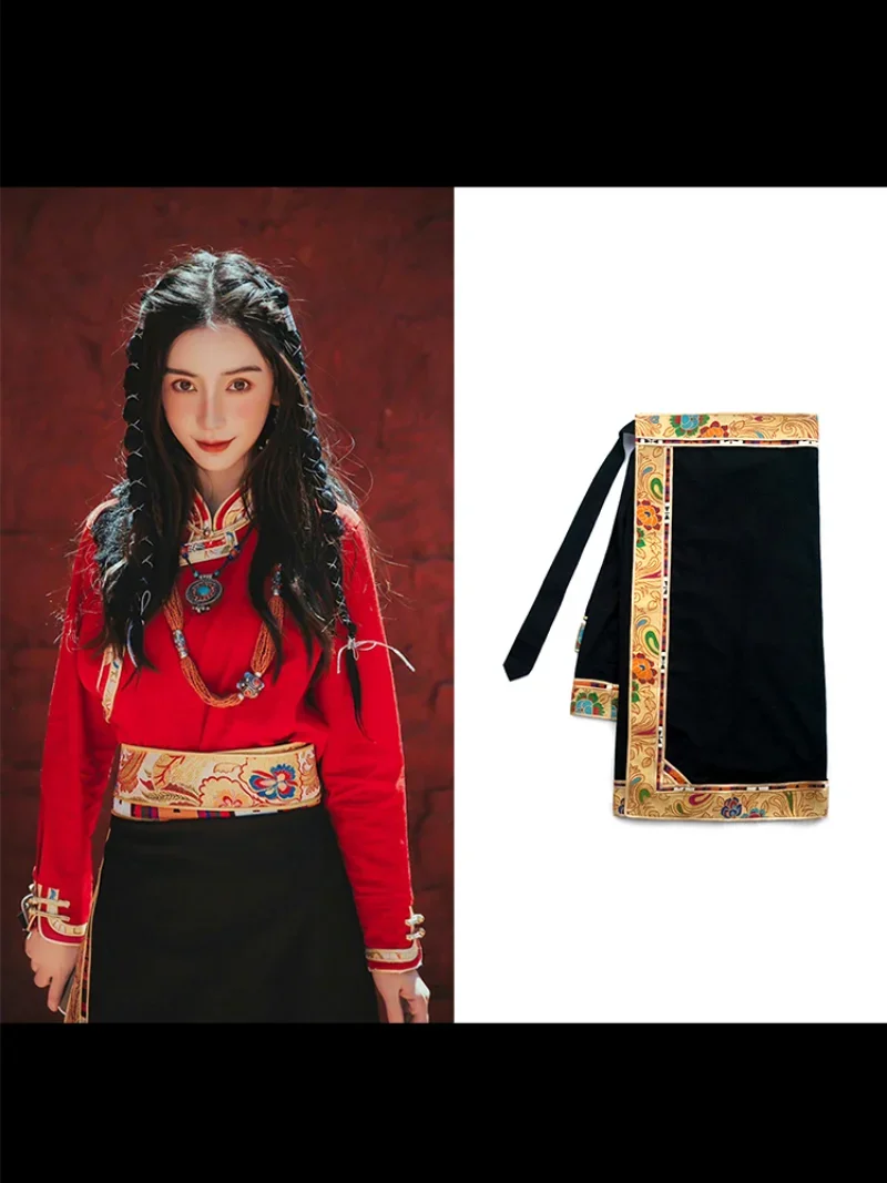 Traditional Tibetan Dress Wrap - Linen Dress Wrap のレビューと価格