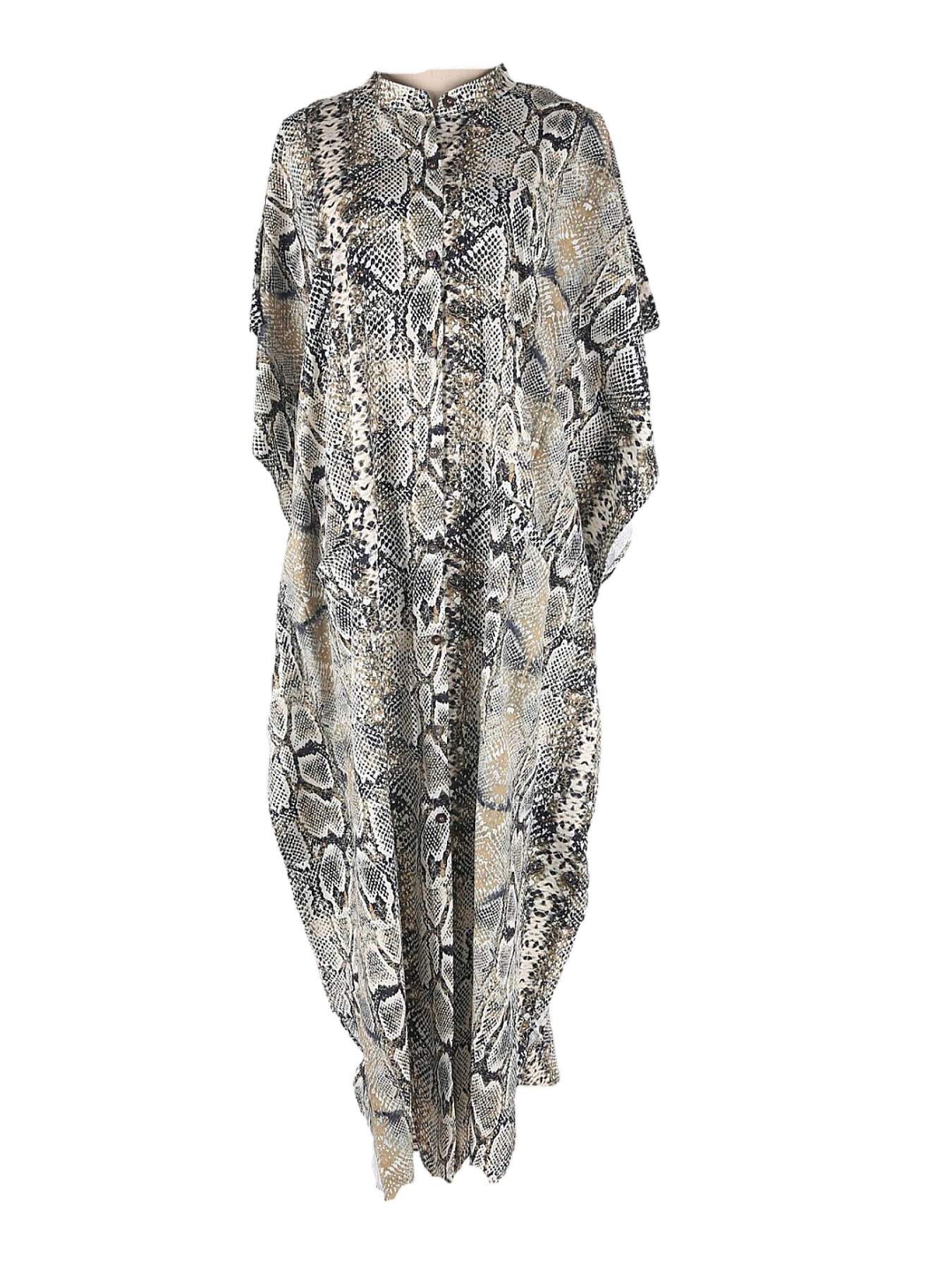 Bohemian Print Beach Cover-Up  - Cover Up Kaftan のレビューと価格