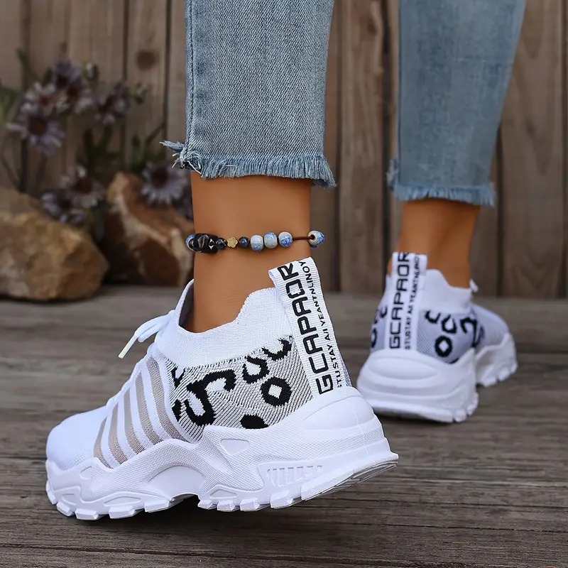 Leopard Print Knit Women's Sne - Wedge Espadrille Women のレビューと価格