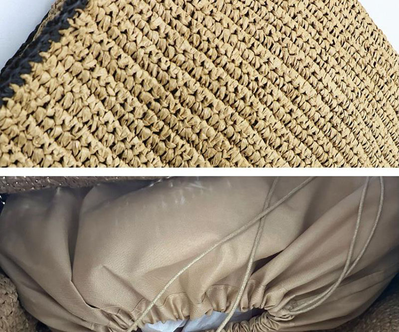 Straw Woven Tote Bags for Wome - Crochet Bag Raffia のレビューと価格