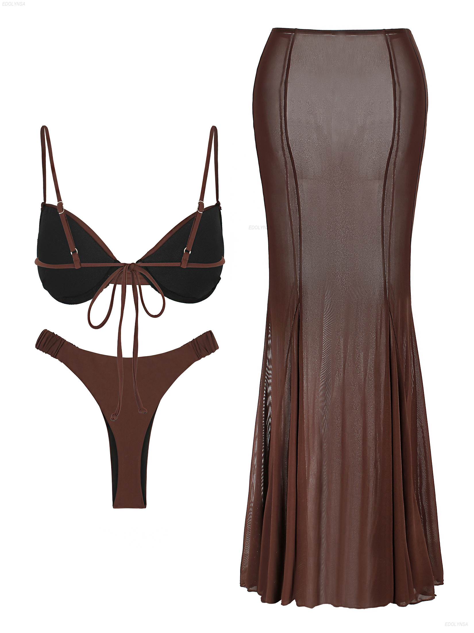 Ruched Bathing Suit with Cover - Swimsuit Bikini Ruched のレビューと価格