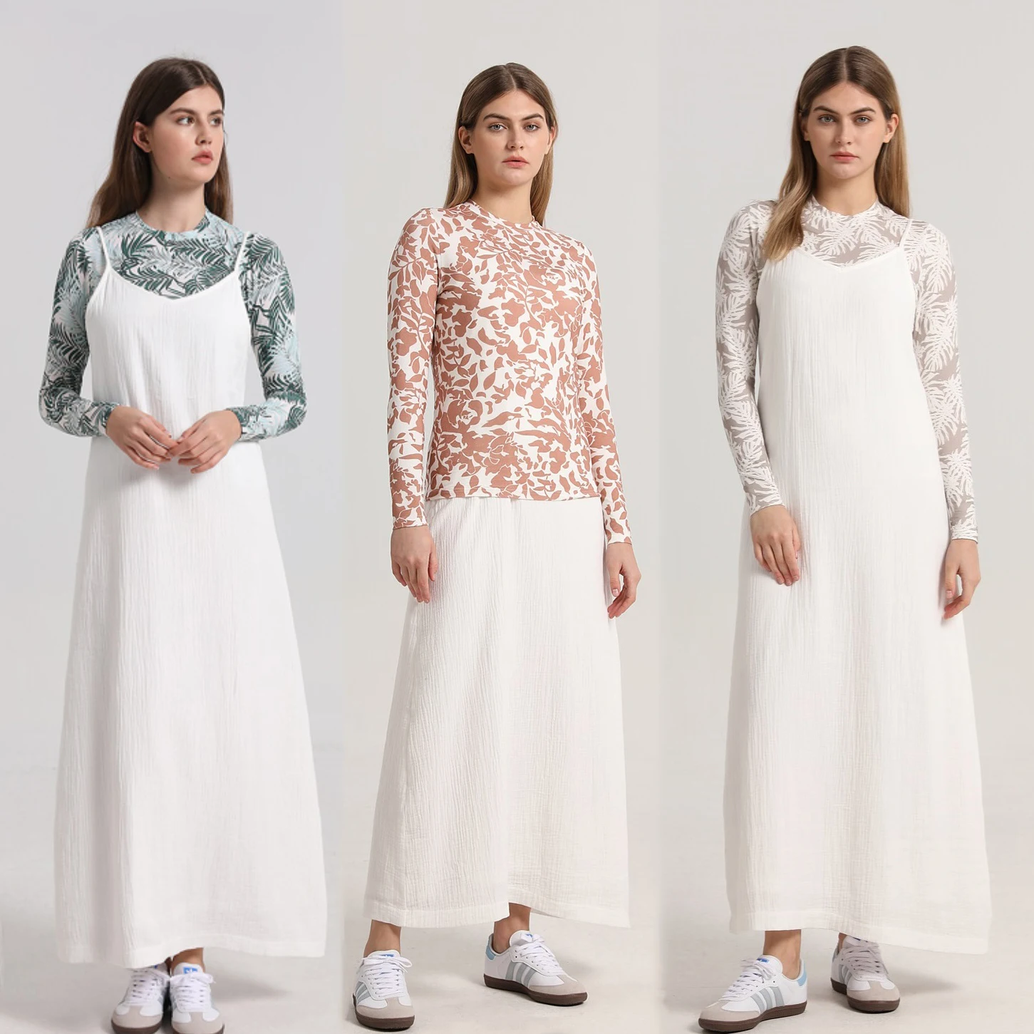 AP Printing Tee Stretchy  Moda - Linen Dress Wrap のレビューと価格