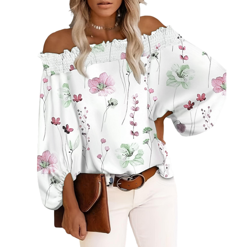 Plus Size New Women's Casual F - Blouse Off Shoulder のレビューと価格