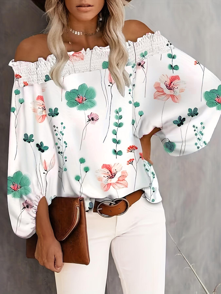 Plus Size New Women's Casual F - Blouse Off Shoulder のレビューと価格