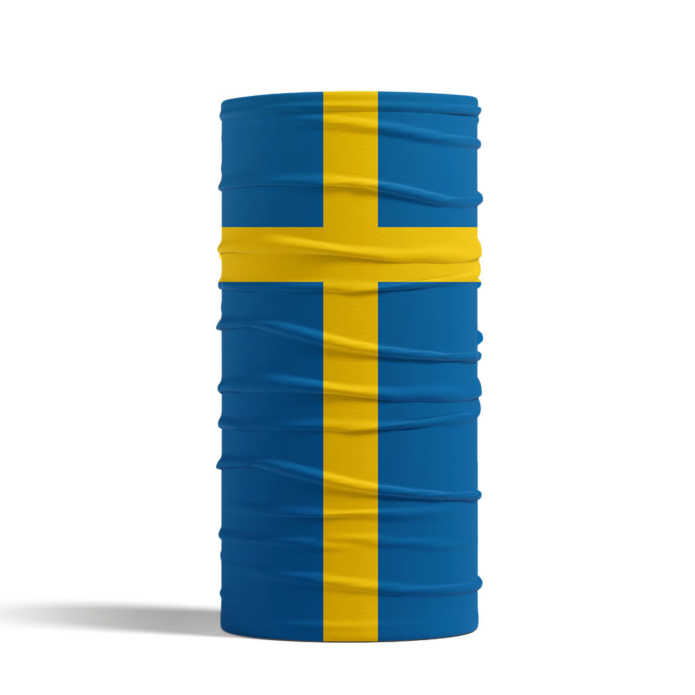 Sweden Flag Printed Bandana He - Headband Summer Knit のレビューと価格