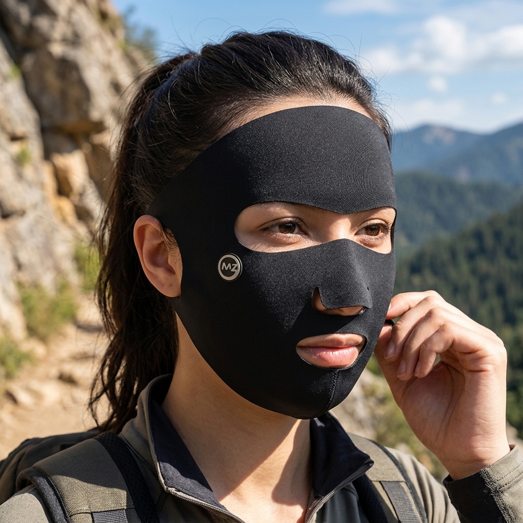 Ice Silk Sun Protection Mask F - Headband Summer Knit のレビューと価格