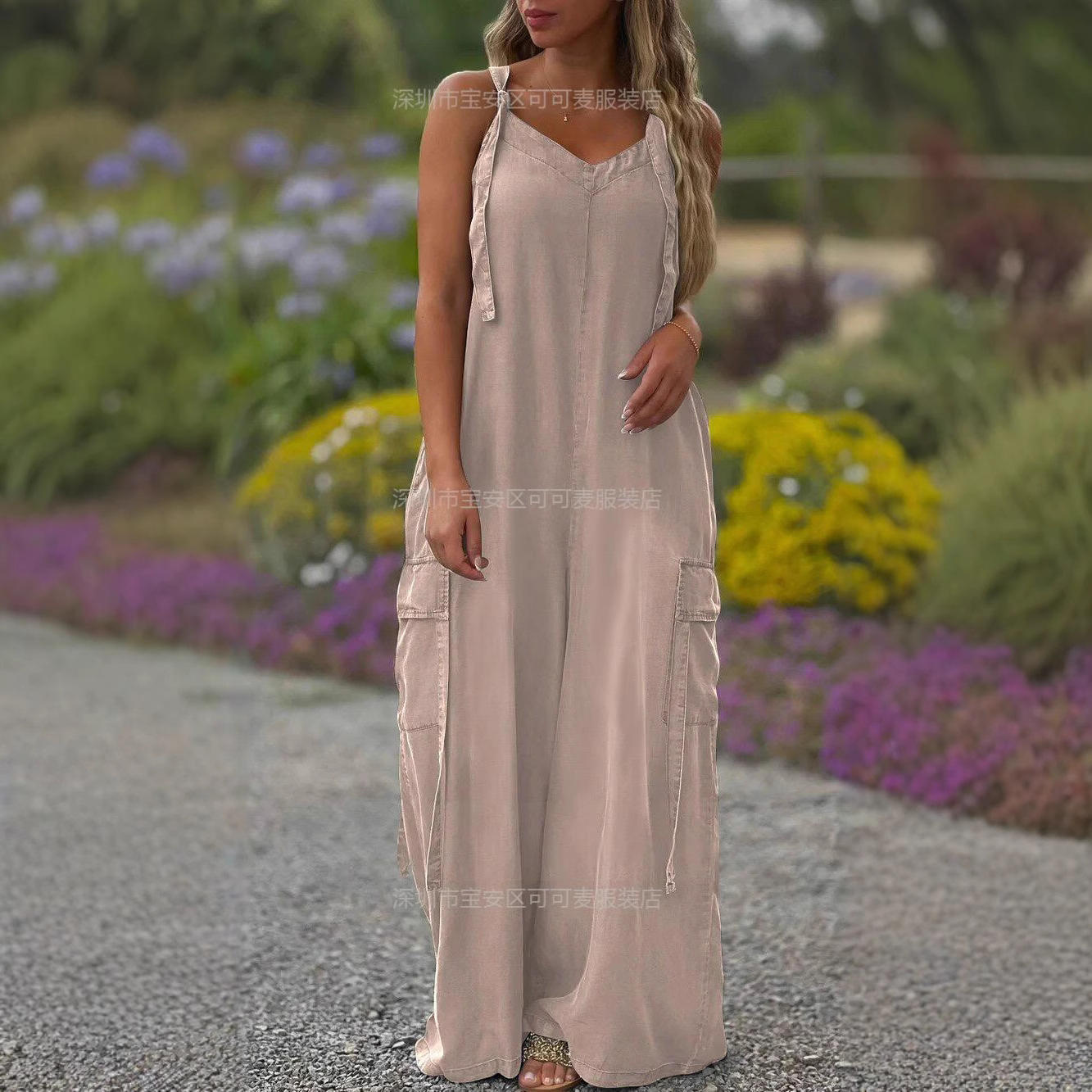 Loose Summer Jumpsuit Casual L - Jumpsuit Linen Relaxed のレビューと価格