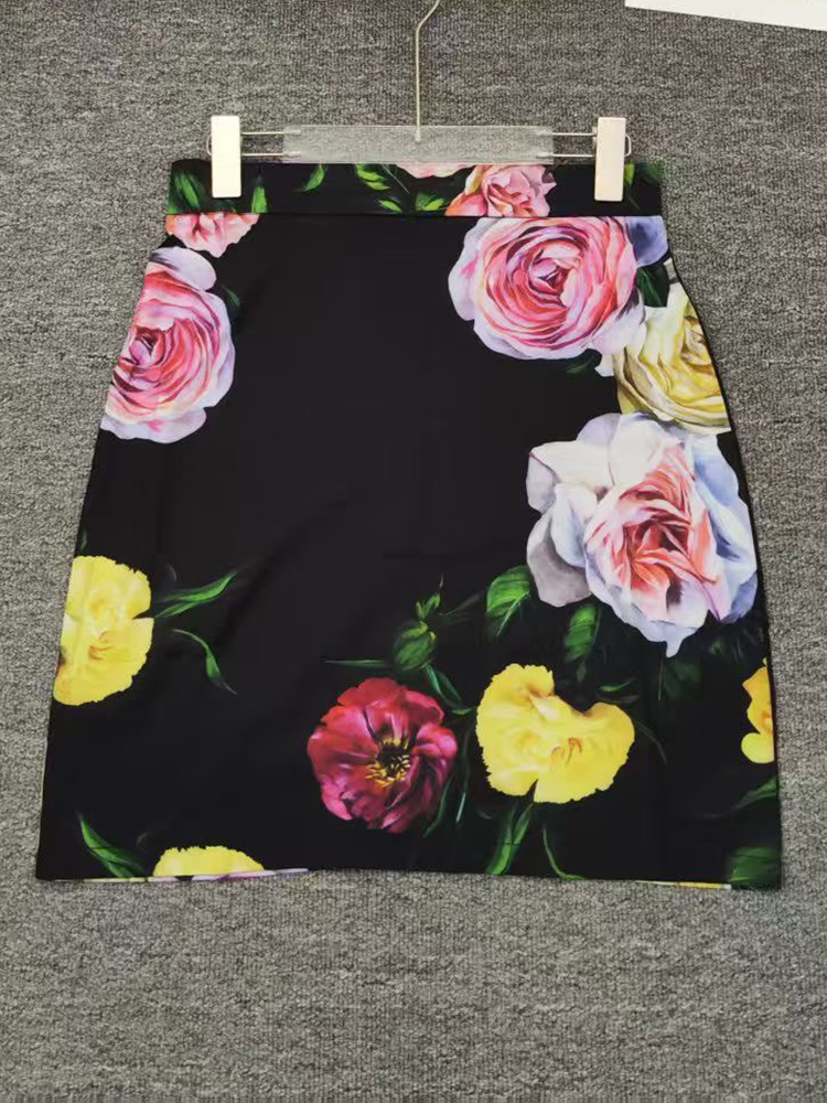Retro flower print long-sleeve - Romper Floral Print のレビューと価格