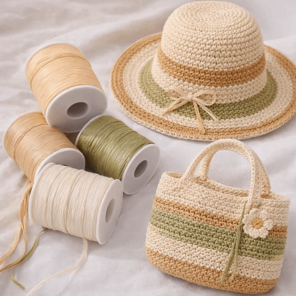 High Quality Premium Quality 1 - Crochet Bag Raffia のレビューと価格