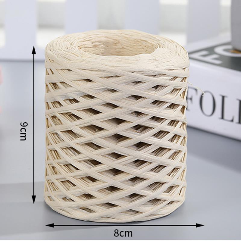 200M Raffia paper rope Straw Y - Crochet Bag Raffia のレビューと価格