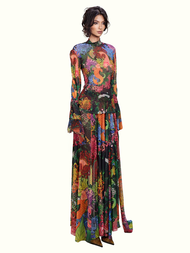 Weird Puss Colorful Floral Pri - Romper Floral Print のレビューと価格