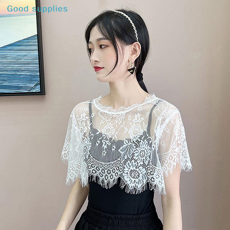 nimbleWomen Scarf Lace Lace Sh - Blouse Off Shoulder のレビューと価格
