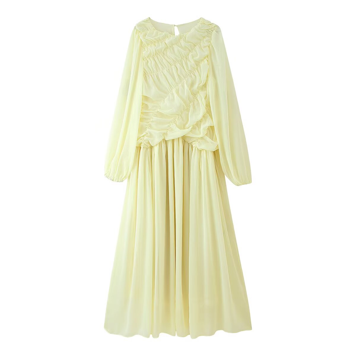 Autumn Long Sleeve Dresses 202 - Linen Dress Wrap のレビューと価格