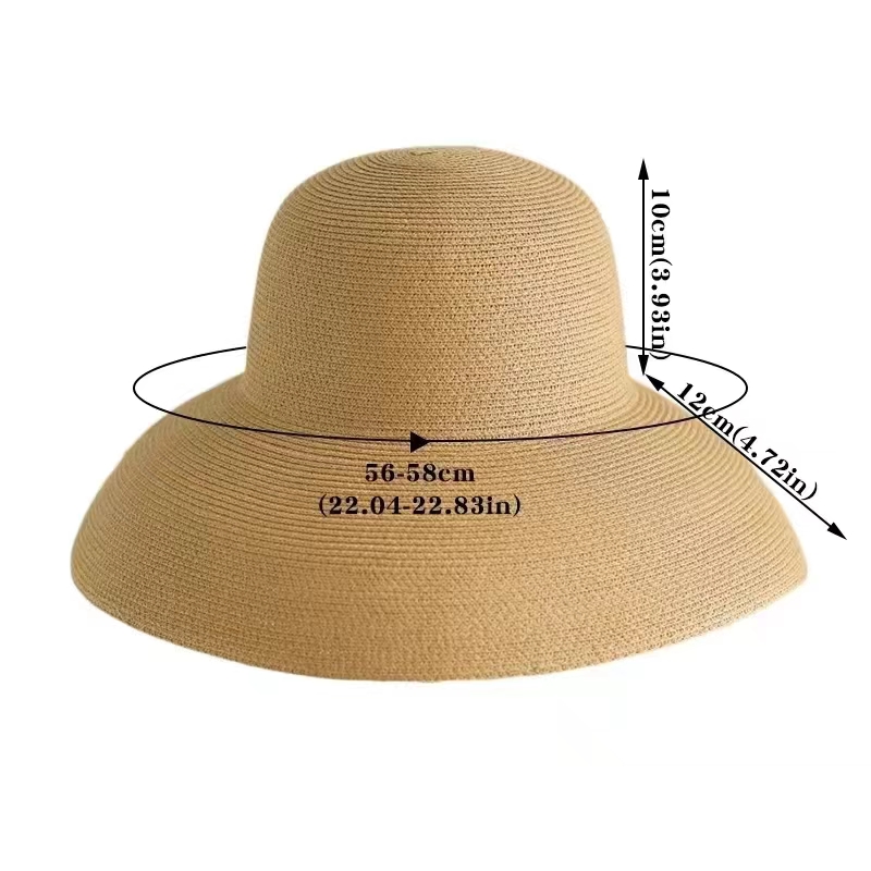 Floppy Wide Brim Summer Beach  - Hat Floppy Wide のレビューと価格