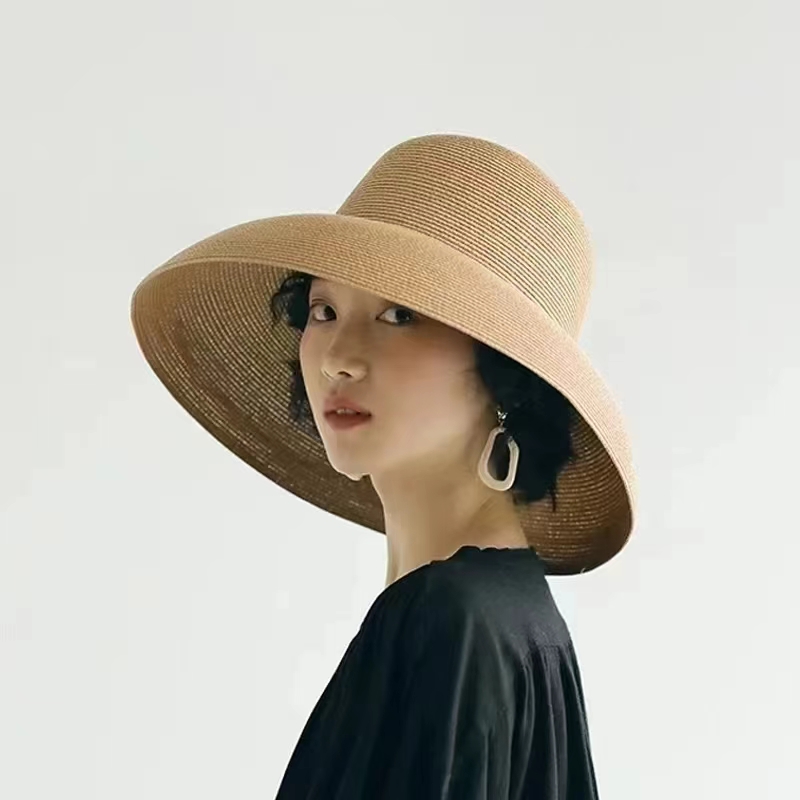 Floppy Wide Brim Summer Beach  - Hat Floppy Wide のレビューと価格