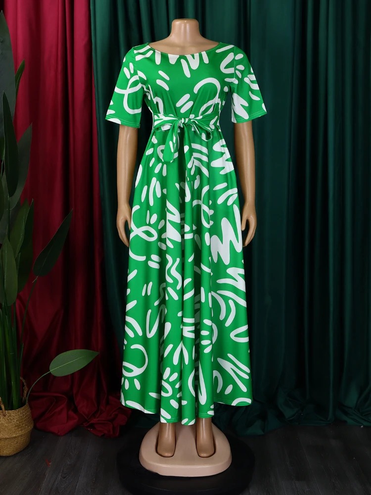 Floral Print Tie Waist Midi Dr - Midi Skirt Floral のレビューと価格