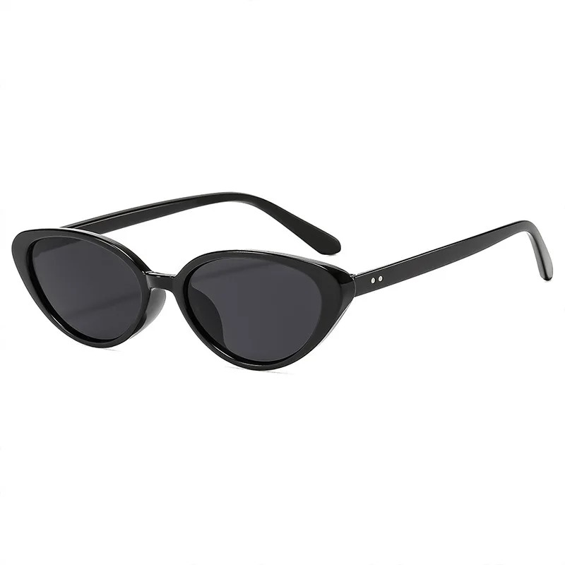 Rivets Brown Fashion Cat Eye S - Sunglasses Cat Eye のレビューと価格