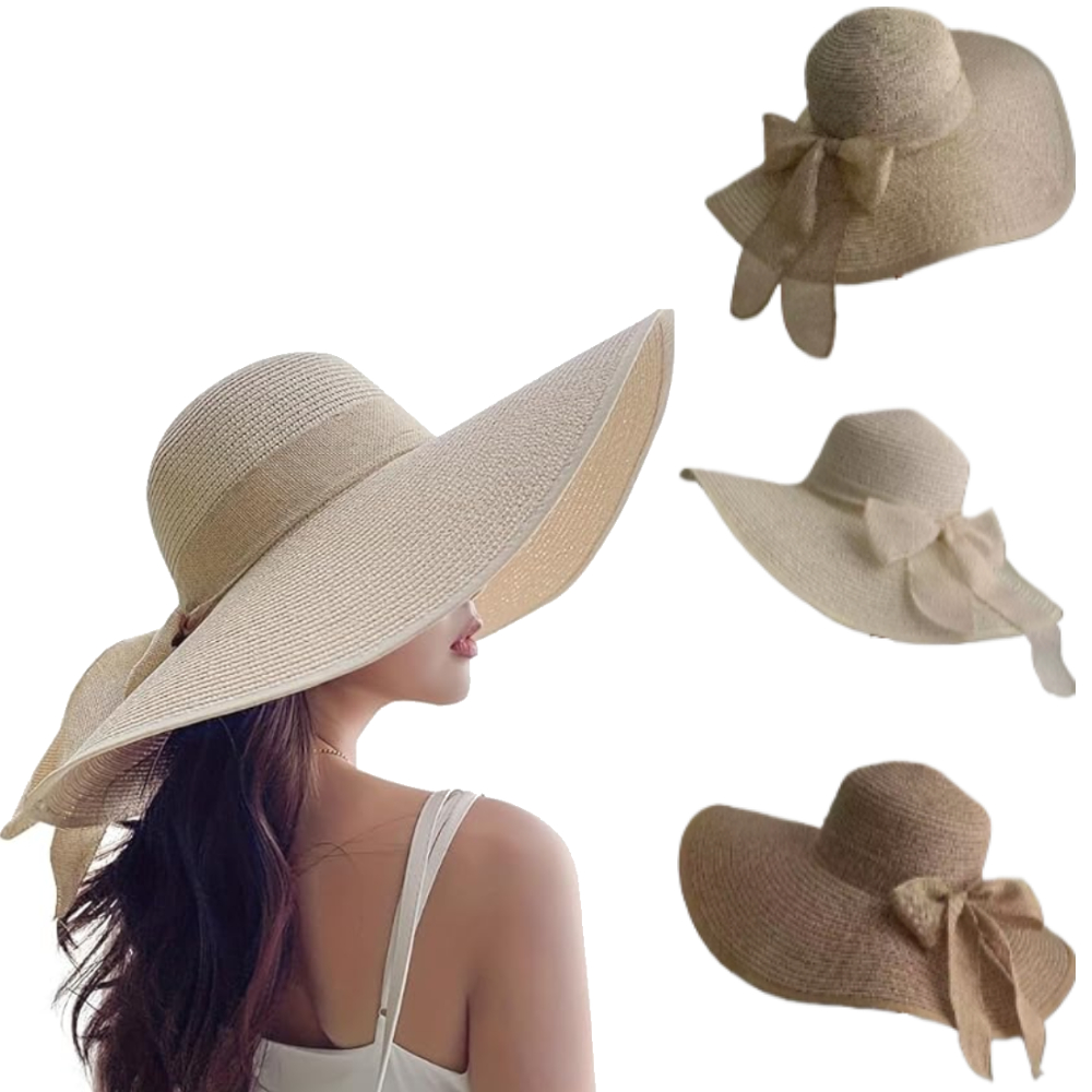 Women Summer Wide Brim Straw H - Hat Floppy Wide のレビューと価格