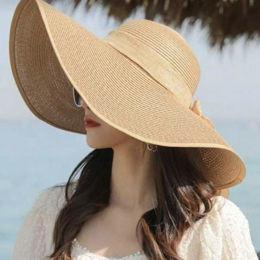 Women Summer Wide Brim Straw H - Hat Floppy Wide のレビューと価格