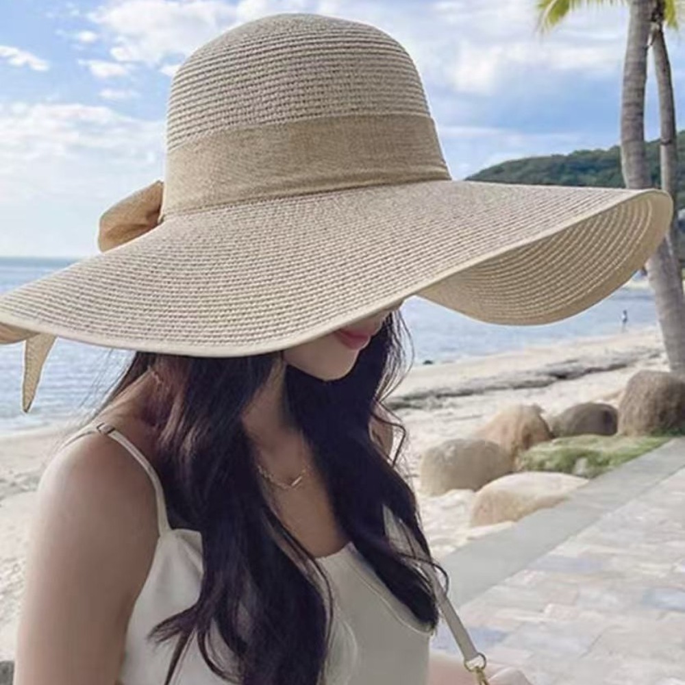 Women Summer Wide Brim Straw H - Hat Floppy Wide のレビューと価格