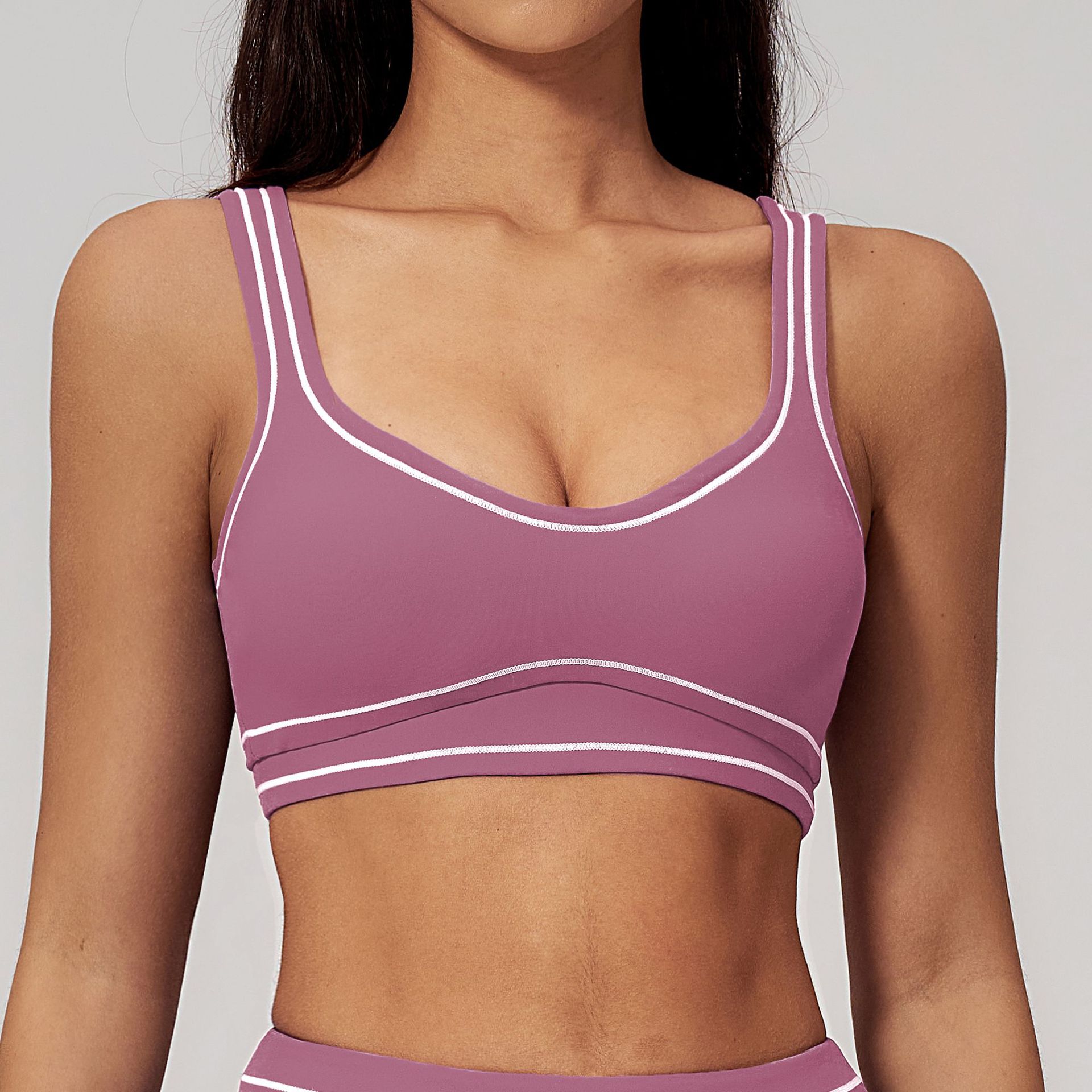 2026 Yoga Bra Women Sports Bra - Bralette Triangle Set のレビューと価格