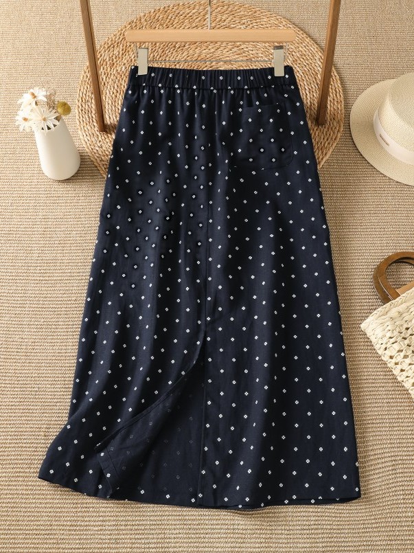 High Waist Floral Half Skirt T - Midi Skirt Floral のレビューと価格