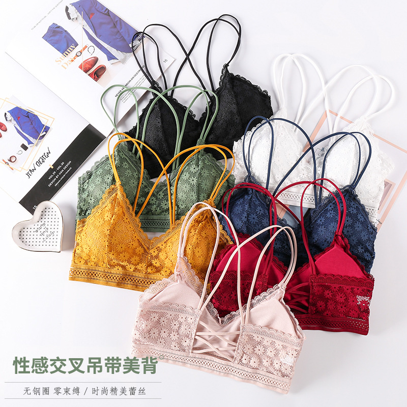 3D Sexy Lingerie Seamless Spor - Bralette Triangle Set のレビューと価格