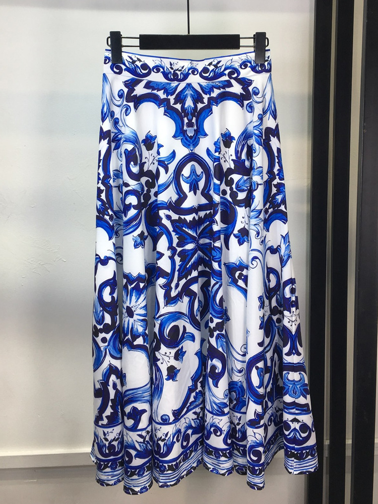 Summer Bohemain Blue And White - Romper Floral Print のレビューと価格