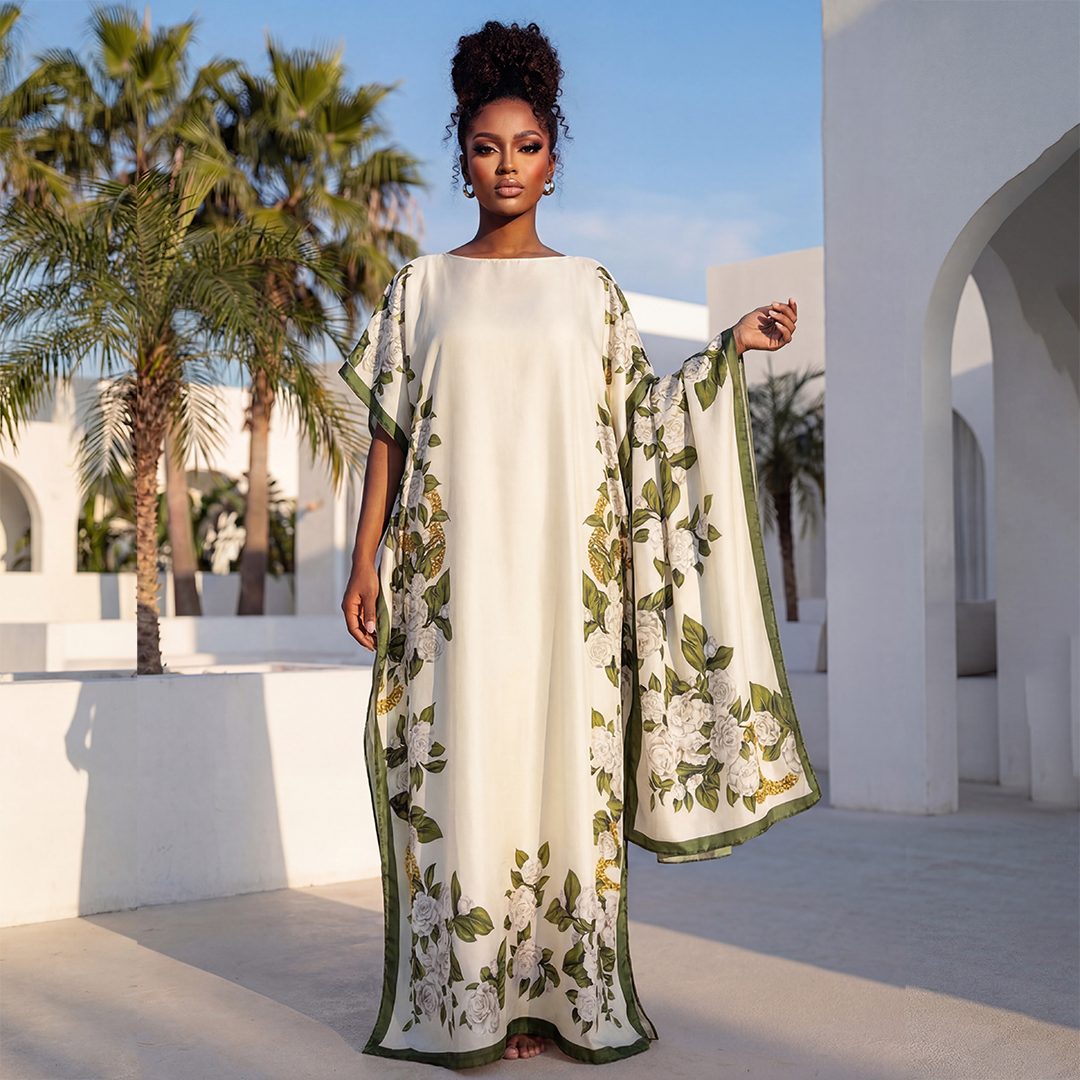 Summer Fashion African Shawl F - Romper Floral Print のレビューと価格