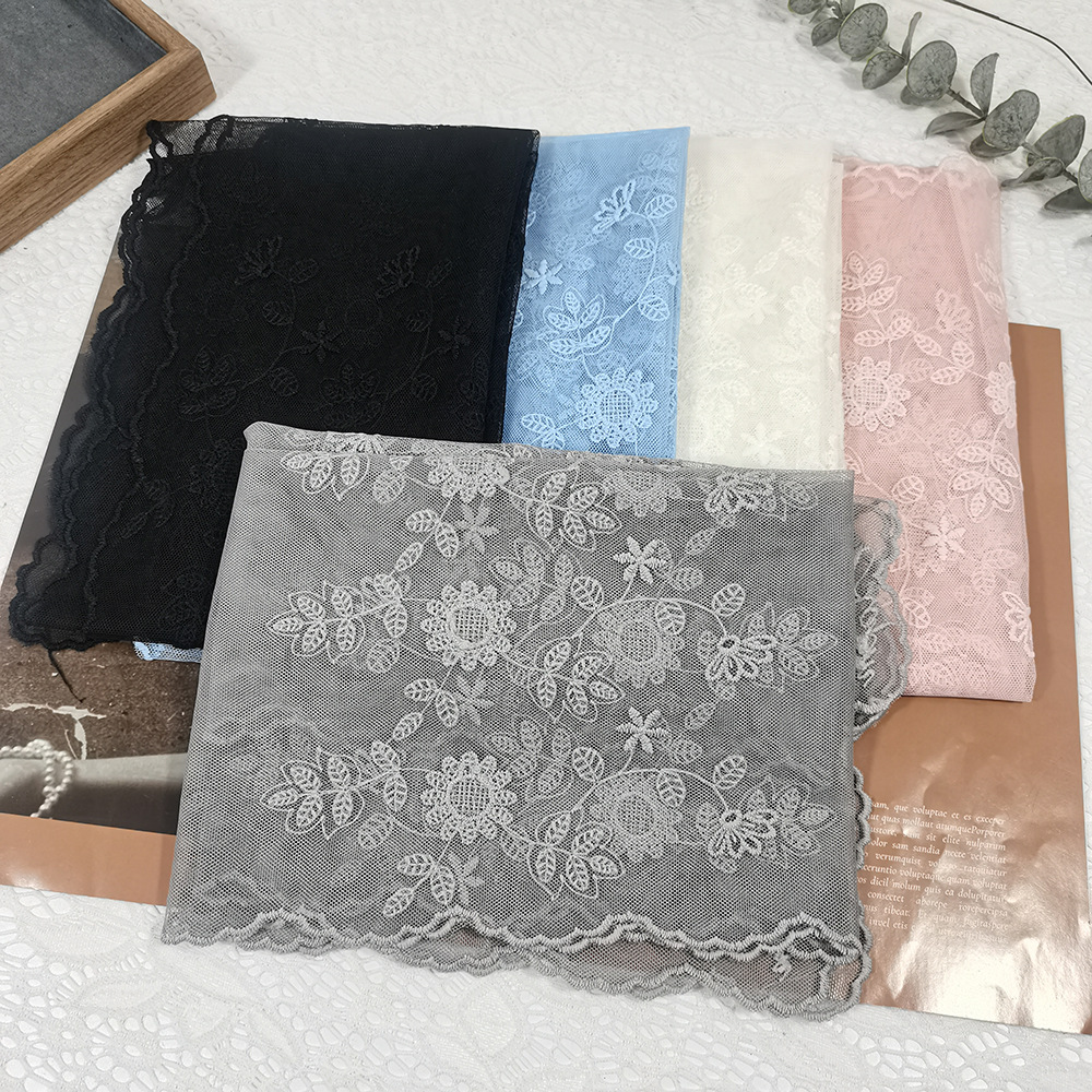 Lace Sunflower Silk Scarf Fair - Headband Summer Knit のレビューと価格