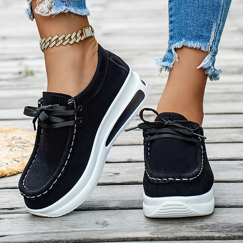 Basic Color Platform Loafers f - Wedge Espadrille Women のレビューと価格