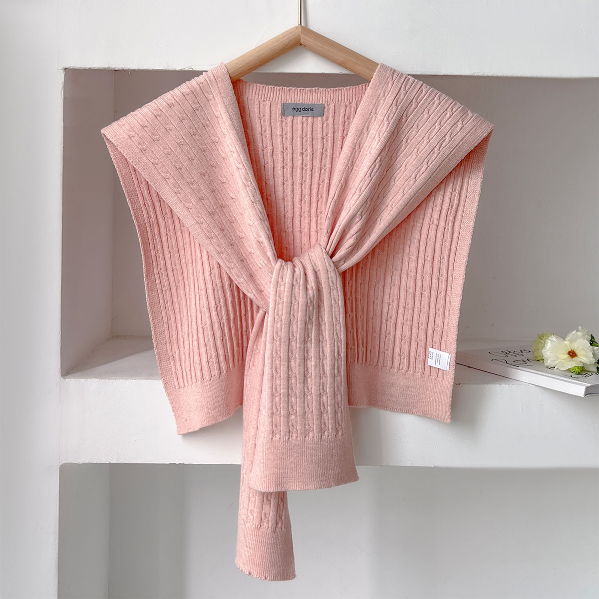 NEW Korean Autumn Knit Shawl F - Blouse Off Shoulder のレビューと価格