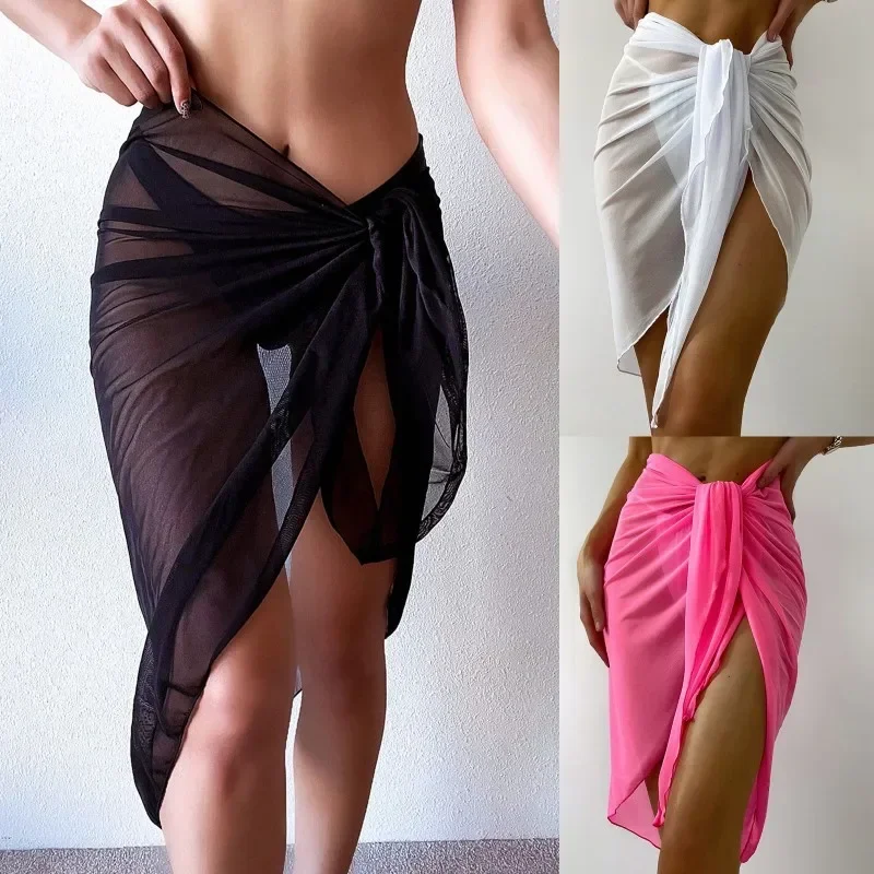 Summer Beach Dress Wrap Sheer  - Cover Up Kaftan のレビューと価格